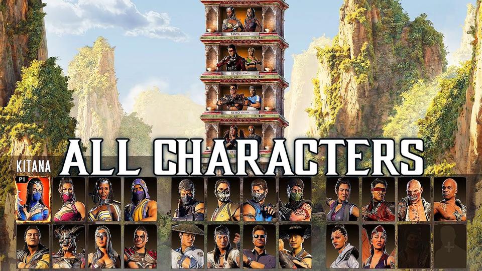 Mortal Kombat 1 Klassic Towers Gameplay All Characters All Tower Endings