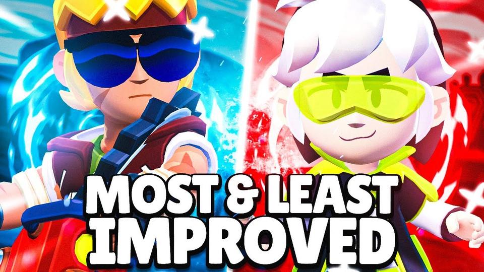 The Most  Least Improved Brawlers In Brawl Stars