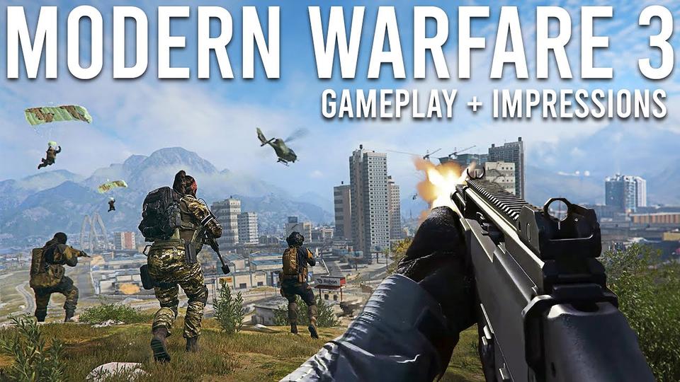 Modern Warfare 3 Gameplay And Impressions...
