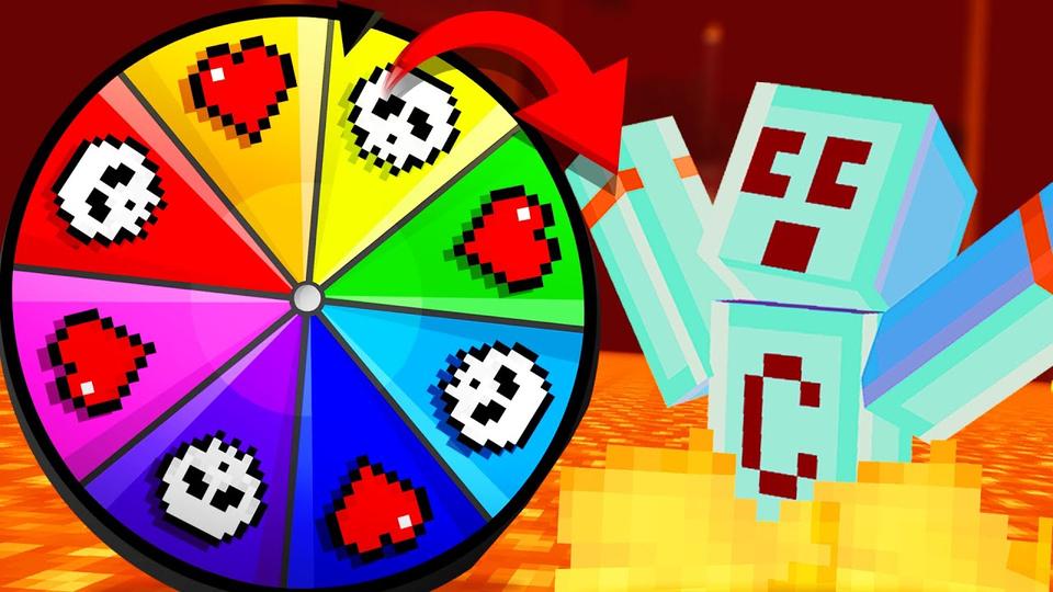 Minecraft But The Wheel Decides My Life