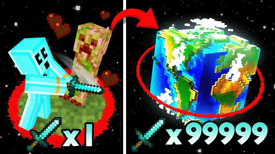 Minecraft But Kills World Size